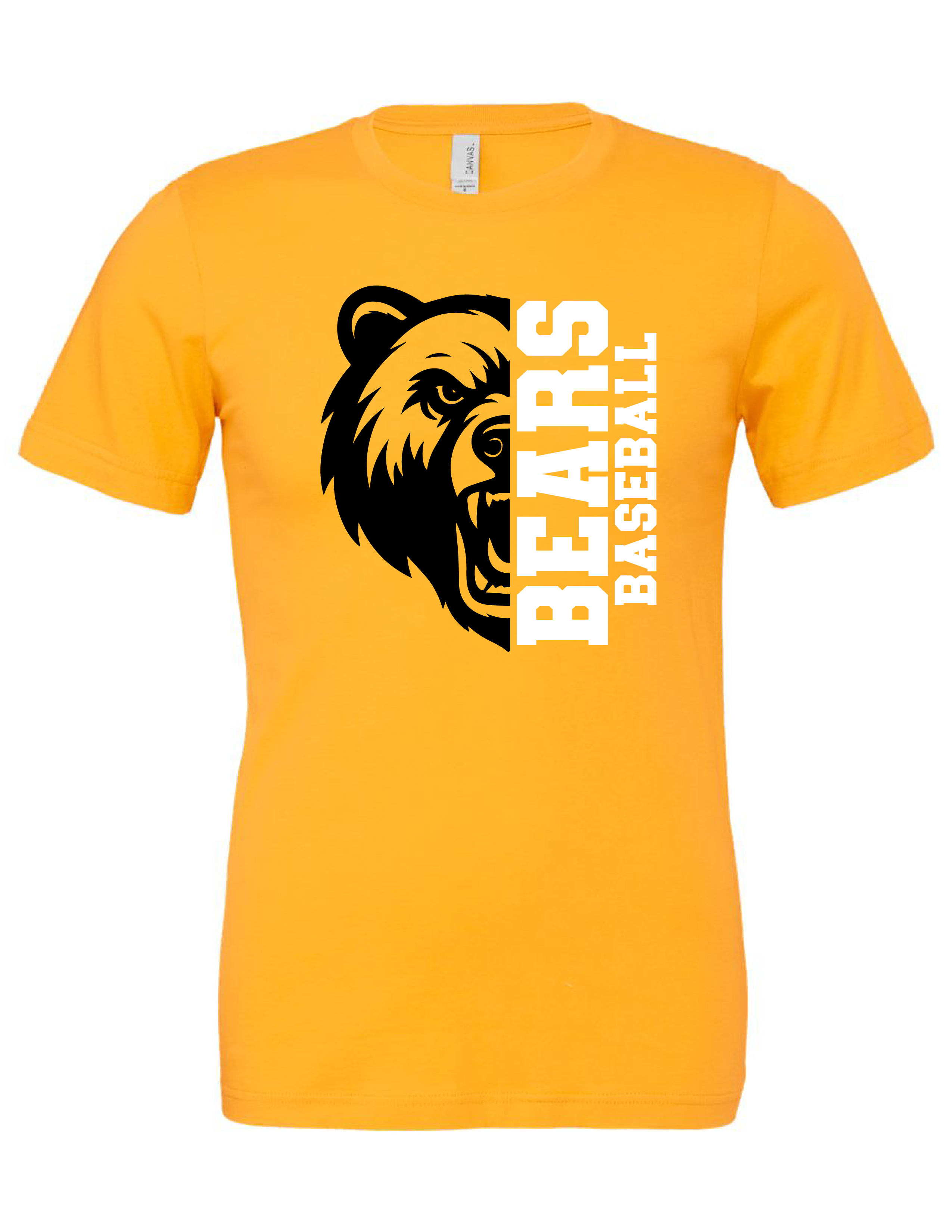10UAA Bears Baseball(Bella Canvas)